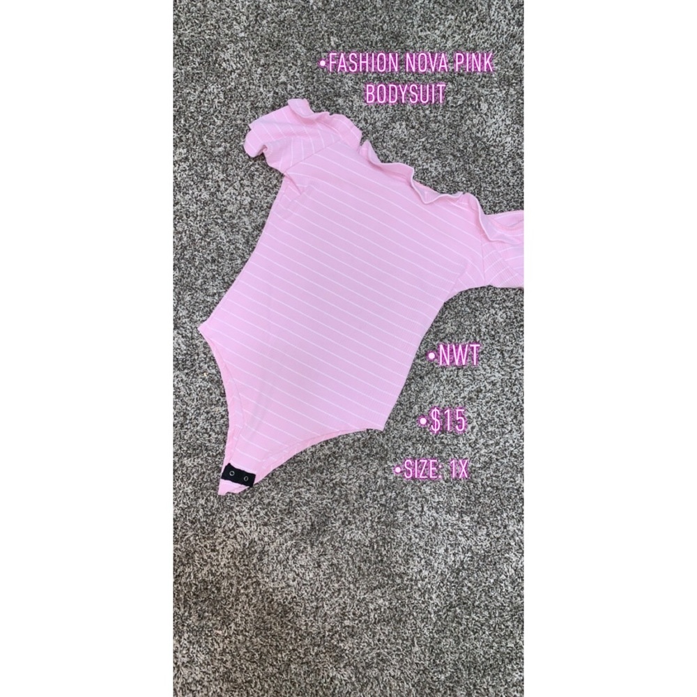 Fashion Nova Pink Bodysuit